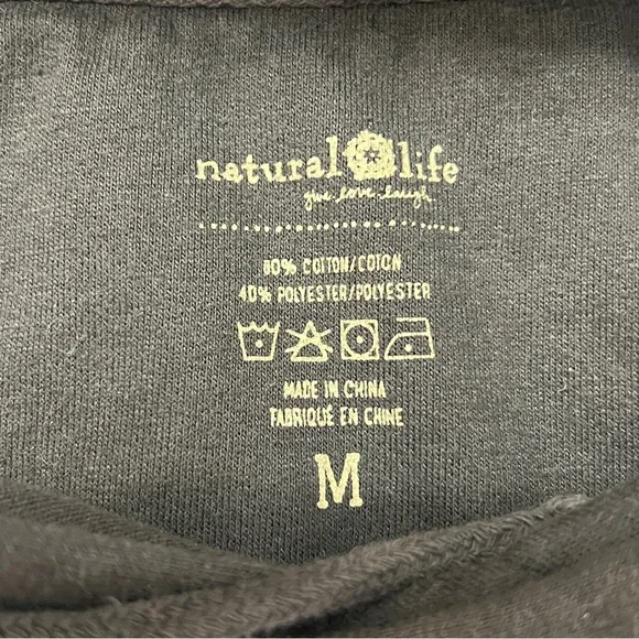 NATURAL LIFE Green Hoodie with Butterfly Design - Picture 7 of 7